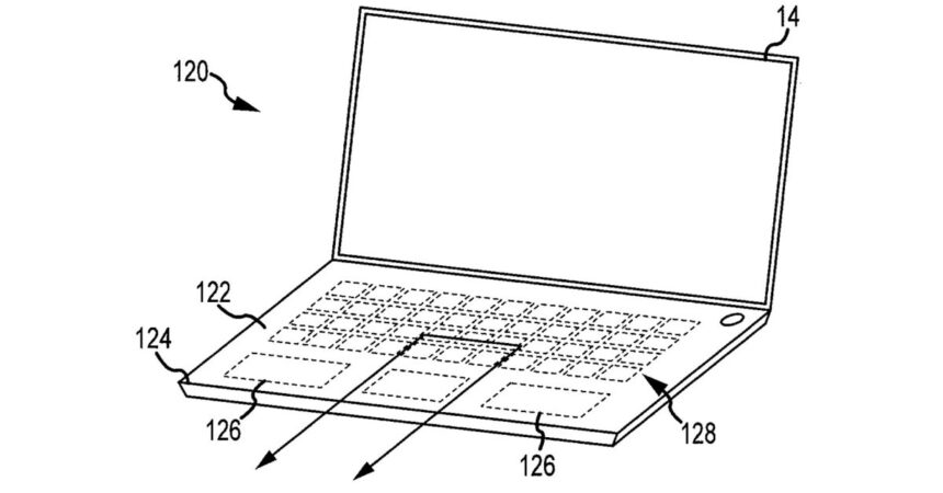 Apple continúa trabajando en una MacBook totalmente de cristal con teclado virtual y trackpad