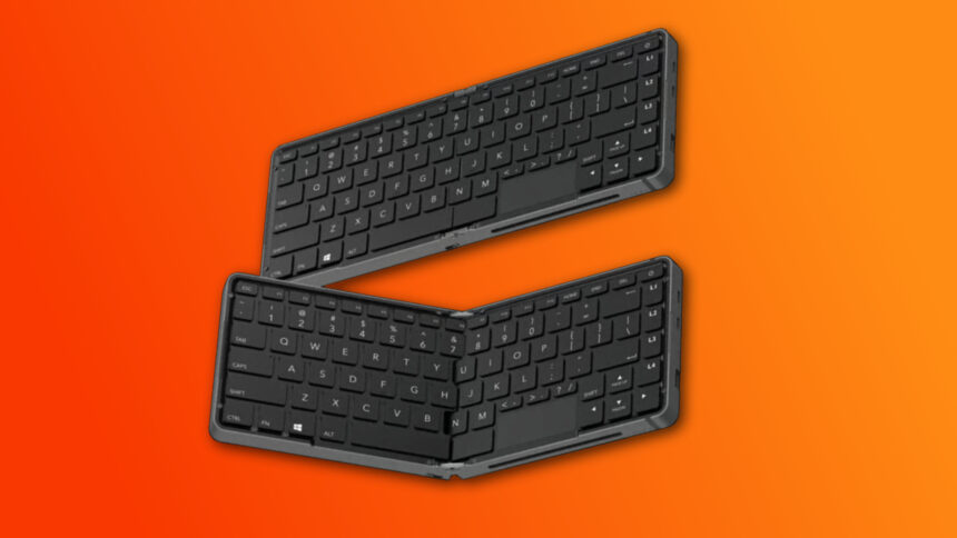 Hay una PC para juegos AMD Ryzen integrada en este teclado de bolsillo plegable