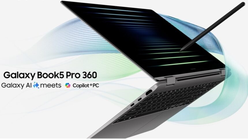 Lanzamiento del Samsung Galaxy Book 5 Pro 360 con funciones de Android AI: todos los detalles