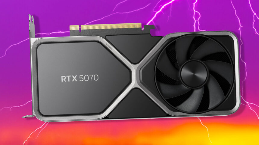 Según se informa, la Nvidia GeForce RTX 5070 saldrá pronto, pero las especificaciones parecen preocupantes