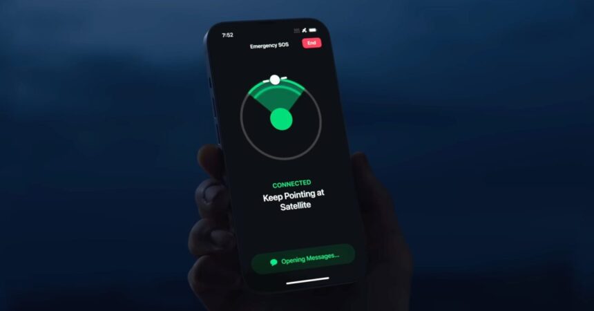 iOS 17.6 continúa Emergencia SOS vía expansión satelital
