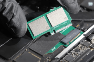 Repair YouTuber crea módulos de almacenamiento SSD actualizables para Apple Silicon MacBooks