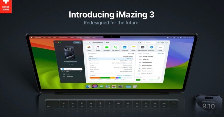 iMazing 3 se lanza para Mac y PC con un diseño completamente nuevo, nuevas funciones, modo oscuro y más